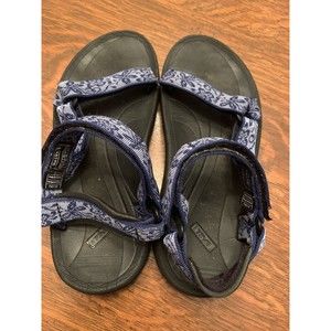 Teva Sandals Women Size 9 6407 Hurricane Blue Nylon Water Hiking Sport